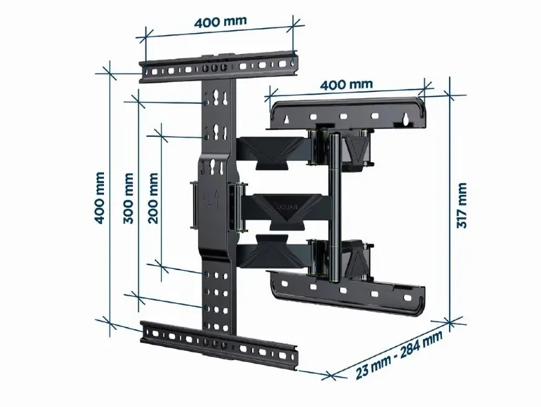 Gembird стенна стойка за телевизор TV Mount - WM-65ST-01 - 32"-65", 36.4 kg - image 1