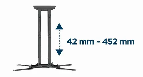Gembird стенна стойка за телевизор TV Mount - WM-60ST-01 - 32"-60", 36.4 kg - image 12