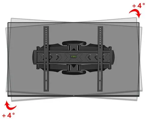 Gembird стенна стойка за телевизор TV Mount - WM-58ST-01 - 32"-58", 36.4 kg - image 6