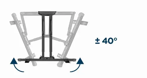 Gembird стенна стойка за телевизор TV Mount - WM-58ST-01 - 32"-58", 36.4 kg - image 8