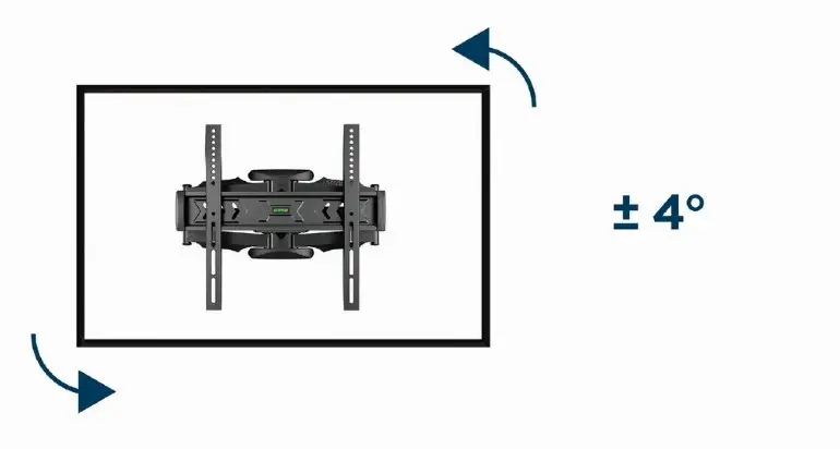 Gembird стенна стойка за телевизор TV Mount - WM-58ST-01 - 32"-58", 36.4 kg - image 9