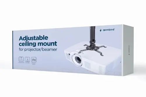 Gembird Стойка за таван за проектор Projector Ceiling Mount - CM-B-01 - image 11