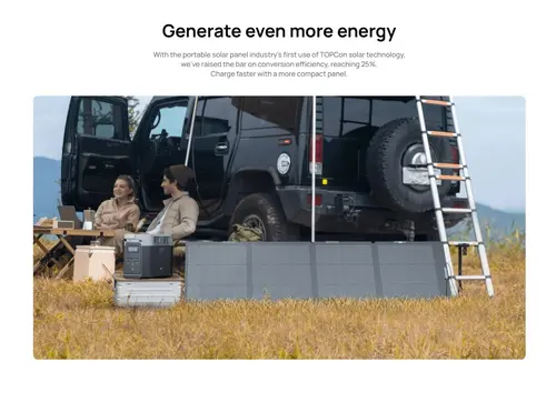 Ecoflow портативен соларен панел NextGen 220W Bifacial Portable Solar Panel - image 3