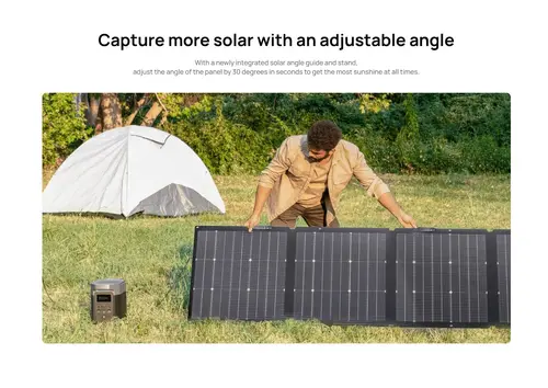 Ecoflow портативен соларен панел NextGen 220W Bifacial Portable Solar Panel - image 4