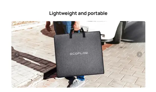 Ecoflow портативен соларен панел NextGen 220W Bifacial Portable Solar Panel - image 6