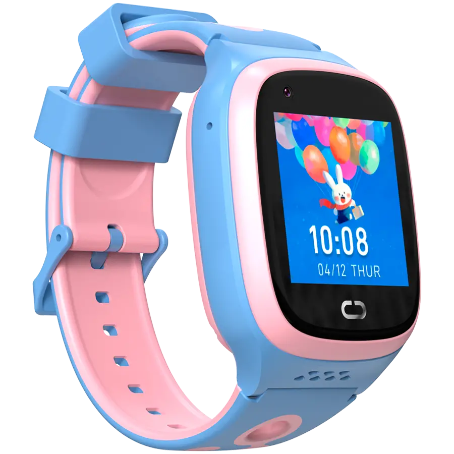Canyon Kids Watch ZEFIR KW-49 E-SIM 4G GPS WiFi Video Music Games English learning, Pink&Blue - image 1