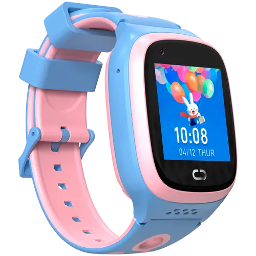 Canyon ceas pentru copii Kids Watch ZEFIR KW-49 E-SIM 4G GPS WiFi Video Muzică Jocuri învățare limba engleză, Roz&Albastru - 2