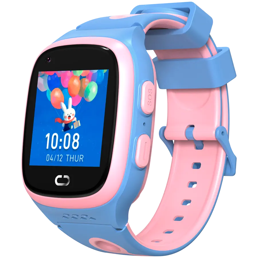 Canyon Kids Watch ZEFIR KW-49 E-SIM 4G GPS WiFi Video Music Games English learning, Pink&Blue - image 2
