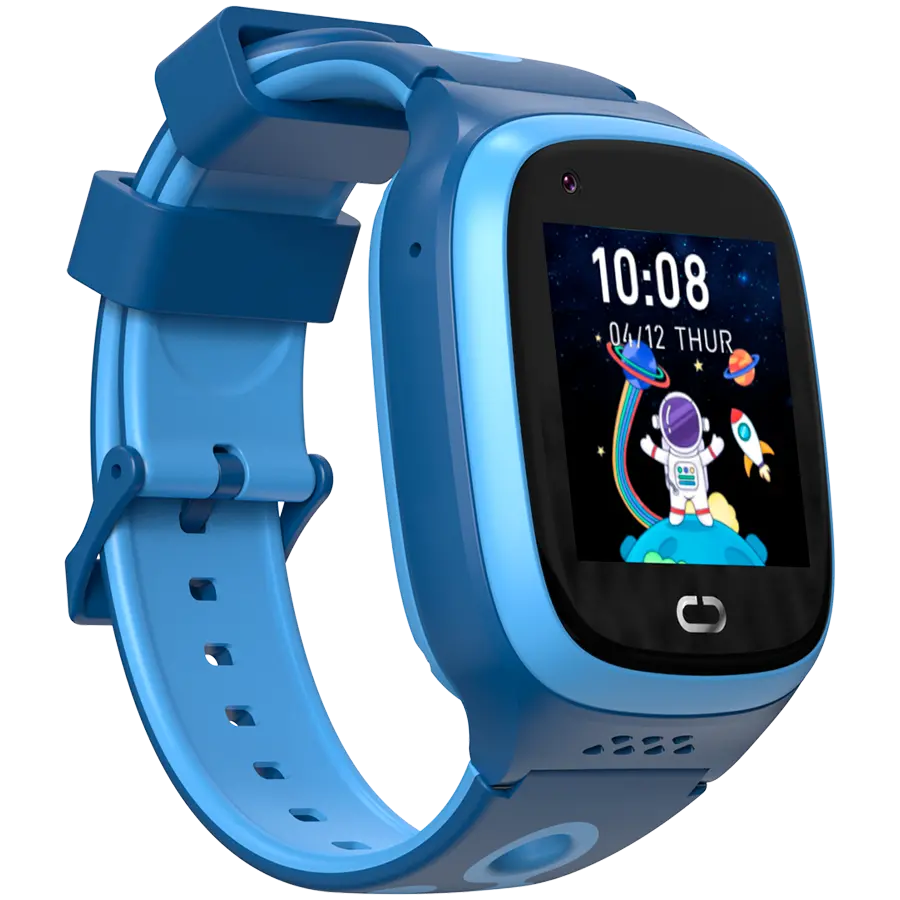 Canyon Kids Watch ZEFIR KW-49 E-SIM 4G GPS WiFi Video Music Games English learning, Blue - image 1