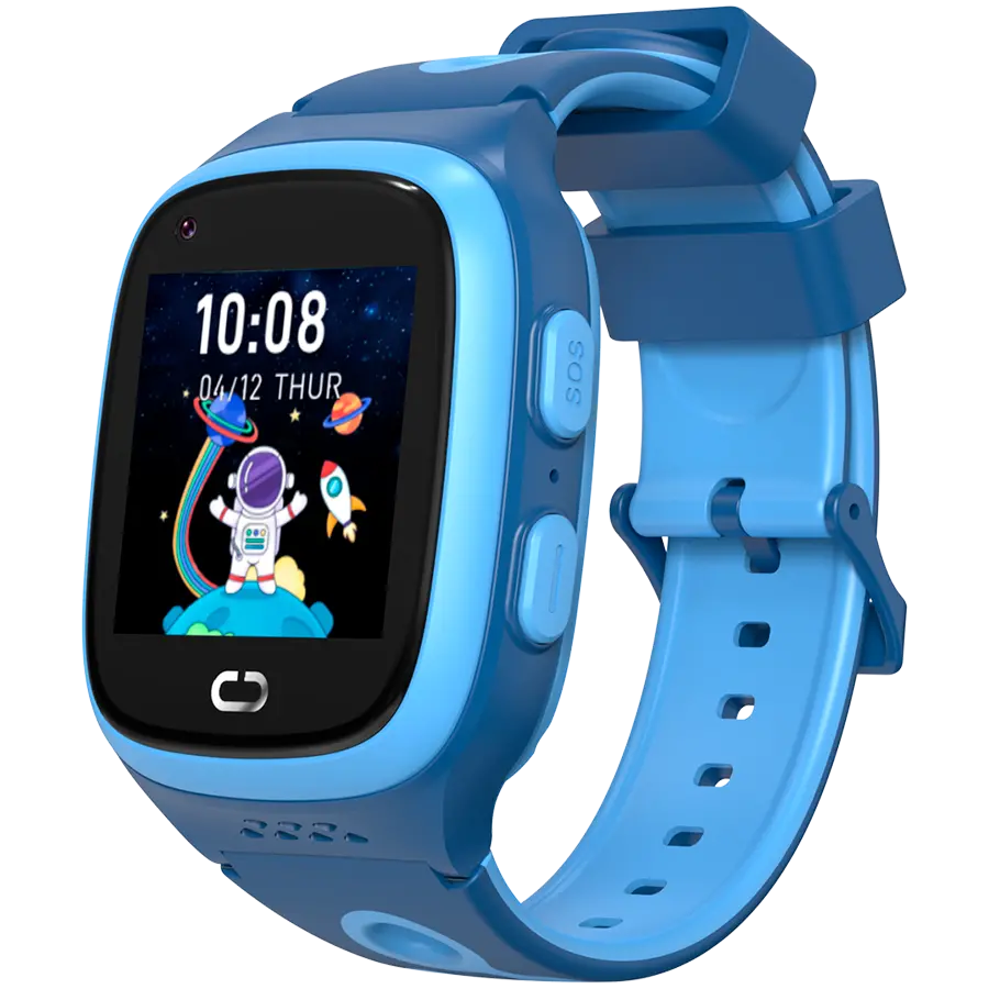 Canyon Kids Watch ZEFIR KW-49 E-SIM 4G GPS WiFi Video Music Games English learning, Blue - image 2