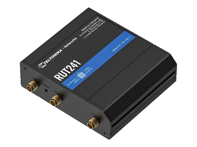 TELTONIKA NETWORKS RUT241 4G/LTE/3G/2G WiFi router - image 5