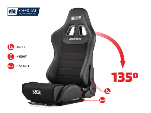 Спортна седалка за симулатор Next Level Racing ERS5 Elite Reclining Seat - image 6