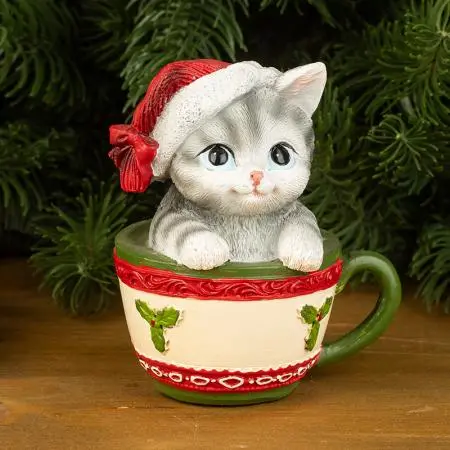 Коте в чаша - image 3