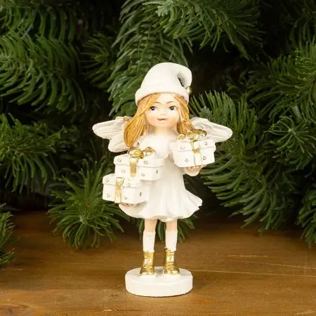 Бяло ангелче с подаръци - image 3