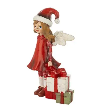 Червено ангелче с подаръци - image 1