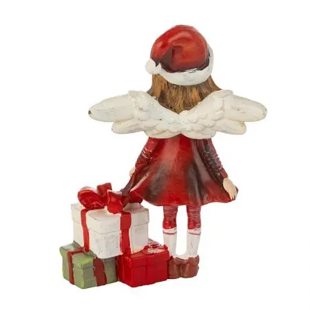 Червено ангелче с подаръци - image 2
