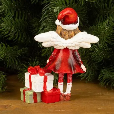 Червено ангелче с подаръци - image 4