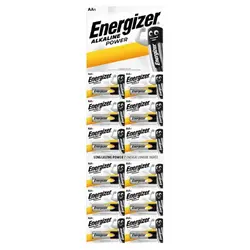 БЛИСТЕР 12 БРОЯ БАТЕРИИ ENR ALKALINE POWER AA BP1X12 SG H EU ENERGIZER