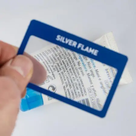 Μεγεθυντικός φακός - κάρτα Silver Flame, SF853 - 4