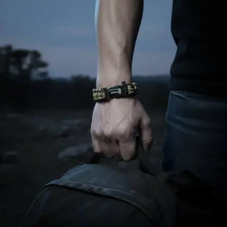 Ανδρικό πλεκτό βραχιόλι EDC, EC01CA23 - image 1