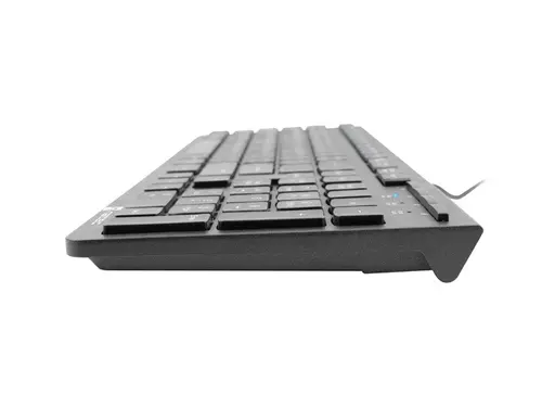 Клавиатура, Natec Keyboard Discus 2 SLIM US Layout Black - image 2