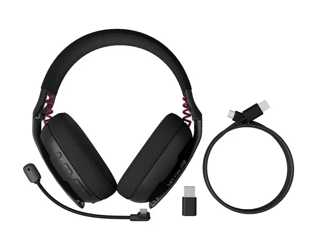Căști, Fury Gaming Headset, Fukiya F6, Wireless cu microfon, Negru - image 4