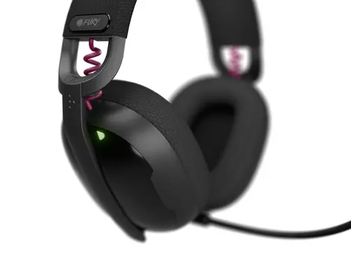 Ακουστικά, Fury Gaming Headset, Fukiya F6, Ασύρματα με μικρόφωνο, Μαύρο - 6