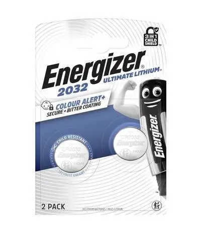 ЛИТИЕВИ БАТЕРИИ ENR ULTIMATE LITHIUM SPECIAL CR2032 BP2 ENERGIZER
