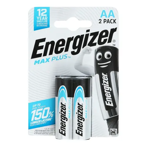 BATERII ENR MAX PLUS AA CHP2 ENERGIZER - 1