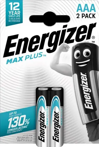 BATERII ALCALINE ENR MAX PLUS AAA CHP2 ENERGIZER - 1