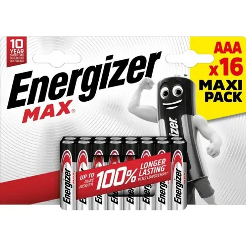АЛКАЛНИ БАТЕРИИ ENR ALKALINE POWER AAA CHP16 ENERGIZER