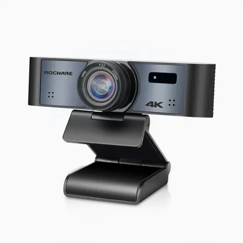 ROCWARE RC16 Cameră web, 4K UHD, 110 grade, zoom 8x, USB-C - 1