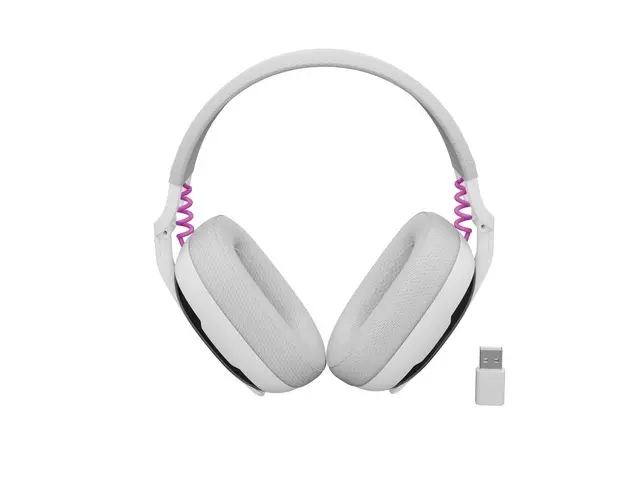 Căști, Fury Gaming Headset, Fukiya F6, fără fir cu microfon, albe - image 3