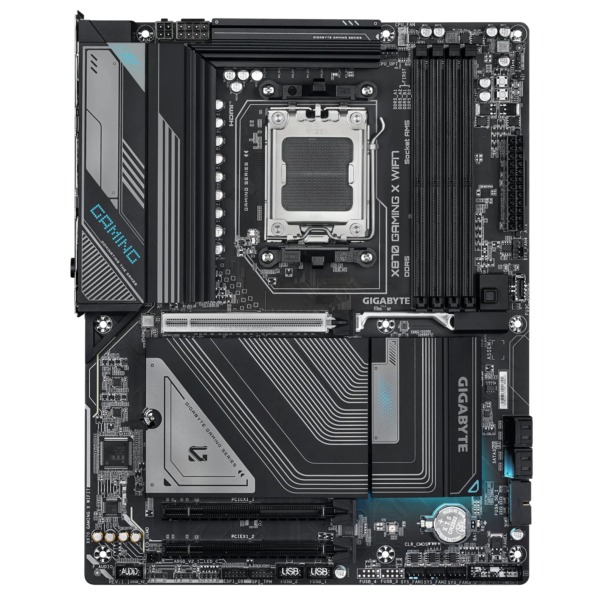 Placă de bază GIGABYTE X870 GAMING WIFI 7, Socket AM5