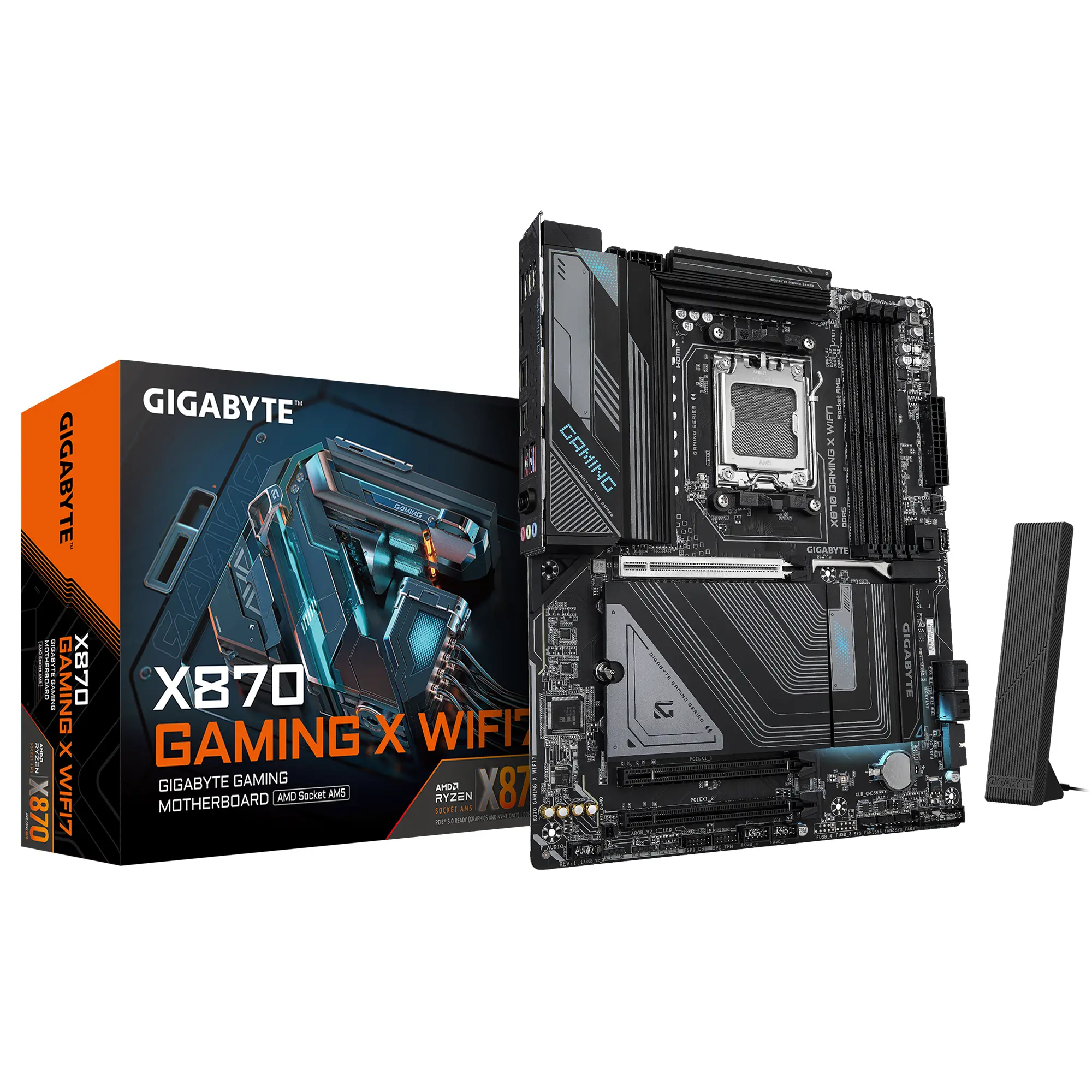 Дънна платка GIGABYTE X870 GAMING WIFI 7, Socket AM5 - image 3