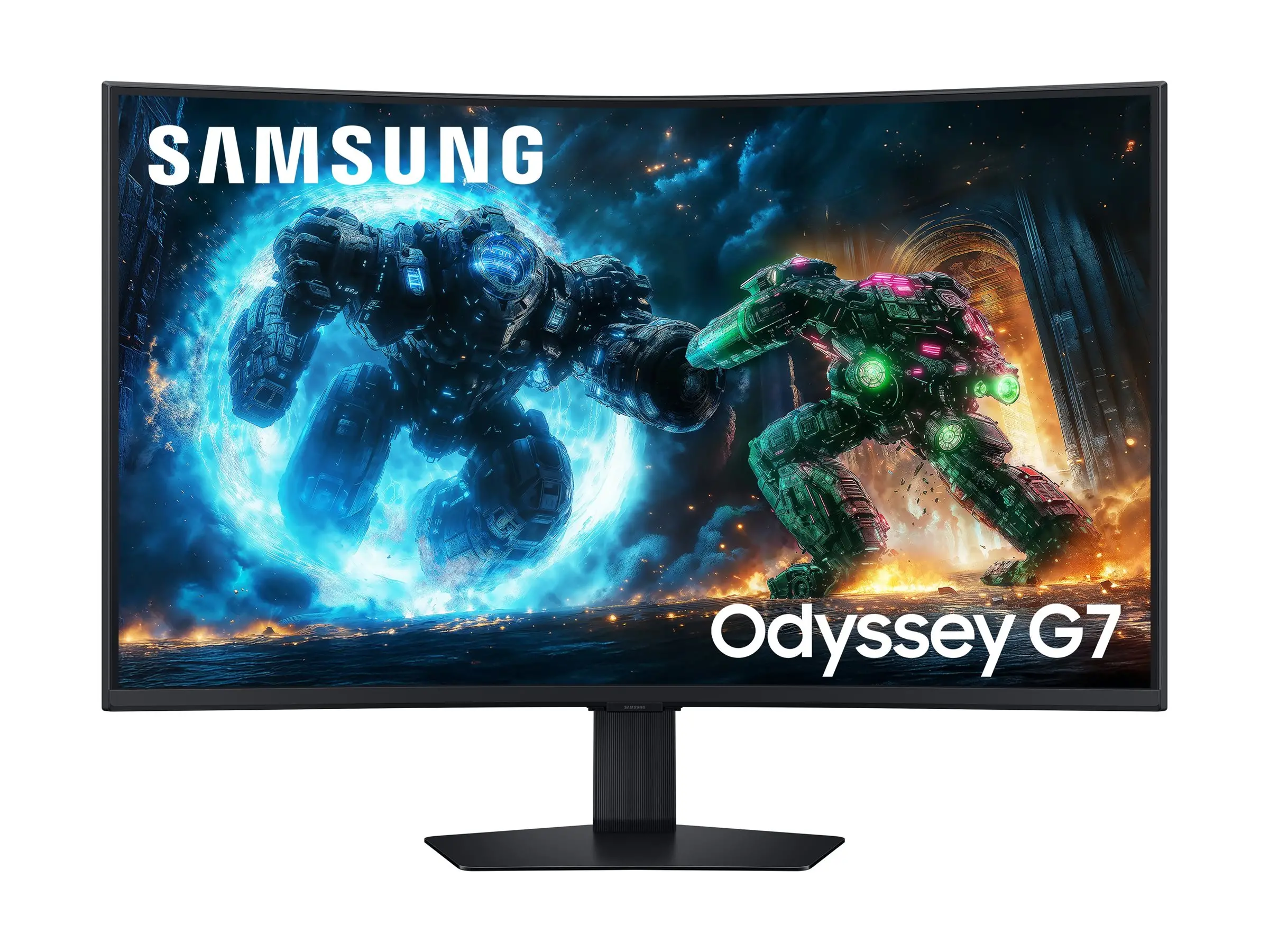 Монитор, Samsung 37FG750 37" VA Odyssey G7 G75F Curved 1000R 4K 165Hz 3840x2160 1ms 60Hz DP HDMI Black