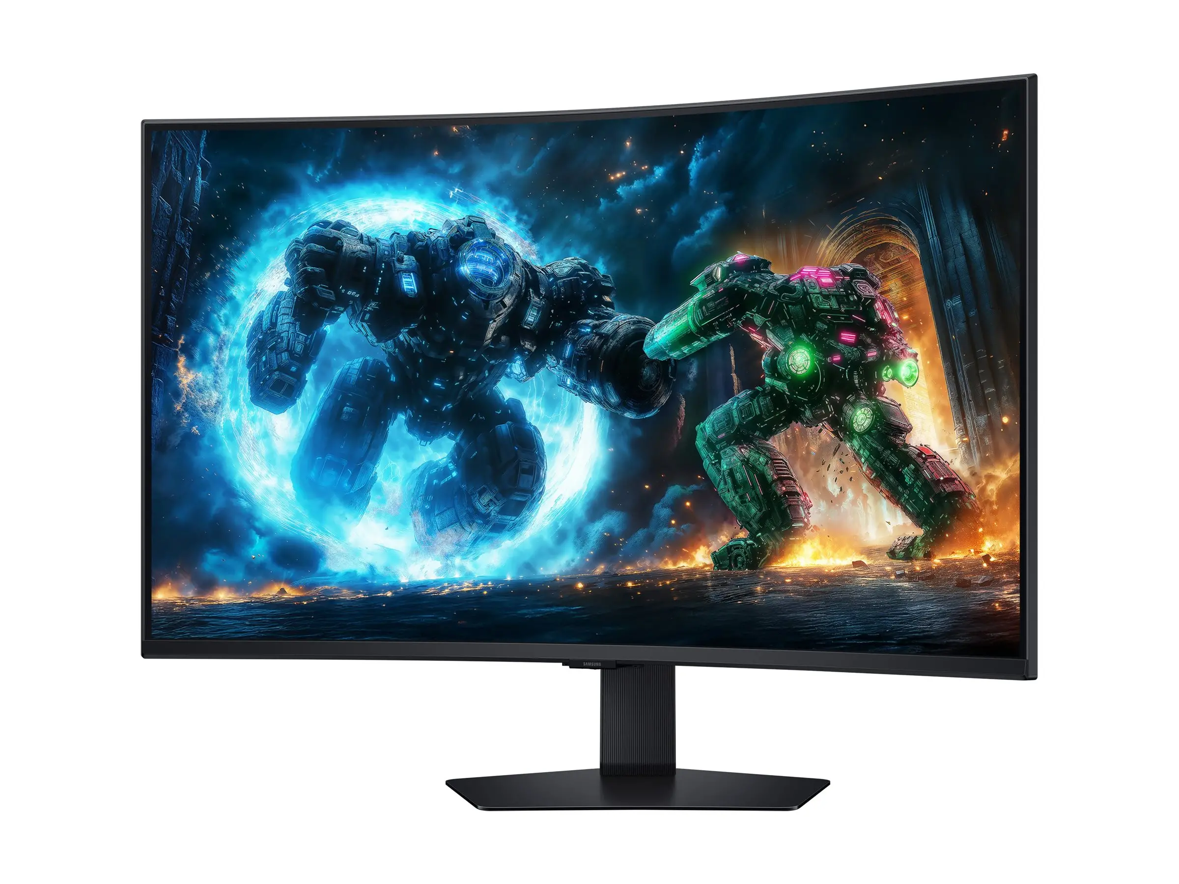 Монитор, Samsung 37FG750 37" VA Odyssey G7 G75F Curved 1000R 4K 165Hz 3840x2160 1ms 60Hz DP HDMI Black - image 1