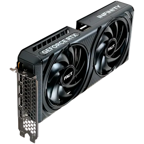 PALIT GeForce RTX 5060 Infinity 2 OC 8GB GDDR7 128 bit, 1x HDMI 2.1b, 3x DP 2.1b, 2 Fan, 1x 8-pin pwr connector, 550W, 262.1 x 126.3 x 40.1 mm, NE75060V19P1-GB2063L BULK - image 1