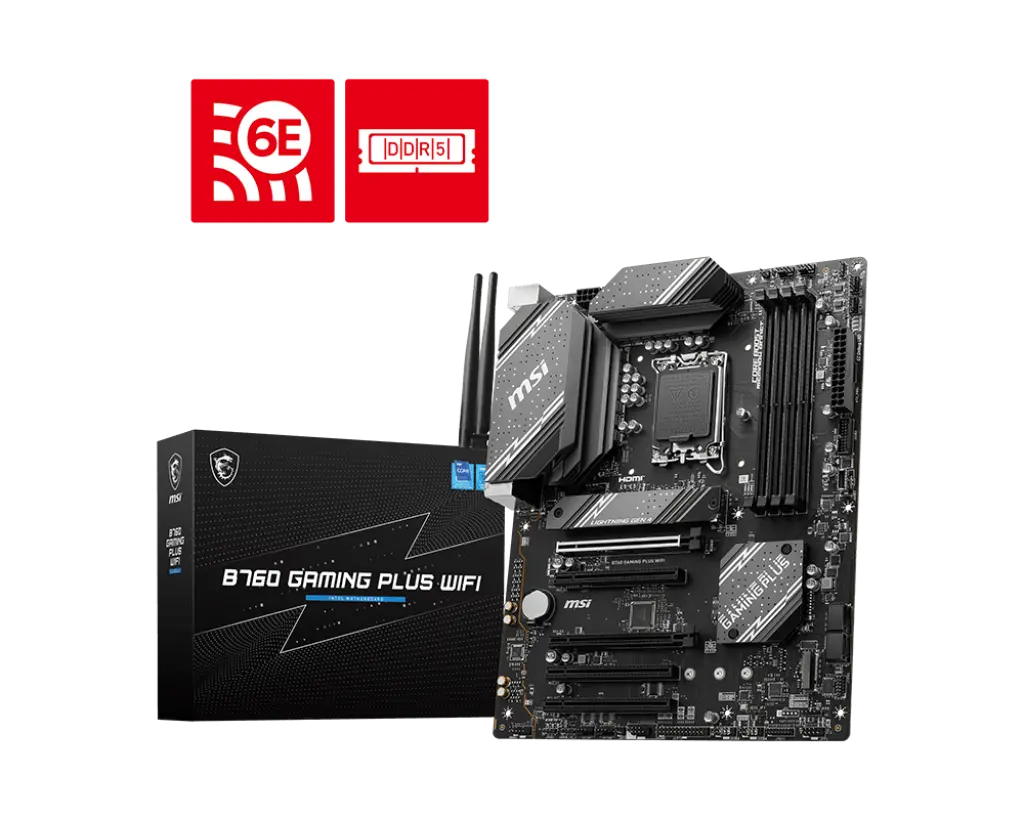 Placă de bază, MSI B760 GAMING PLUS WIFI