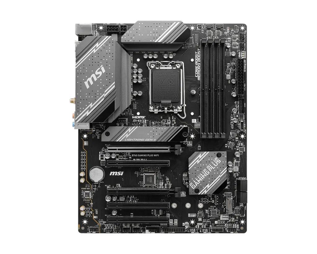Placă de bază, MSI B760 GAMING PLUS WIFI - image 2