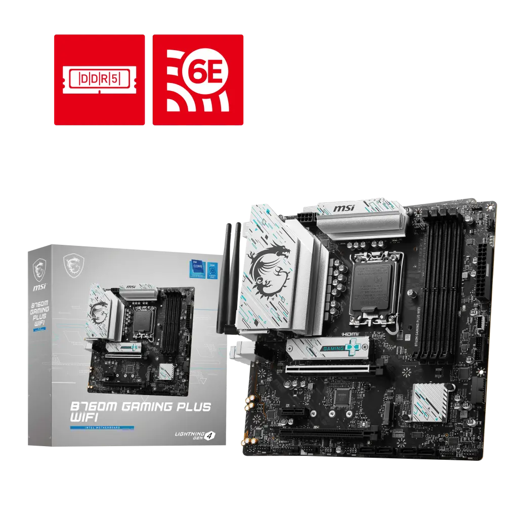Дънна платка, MSI B760M GAMING PLUS WIFI
