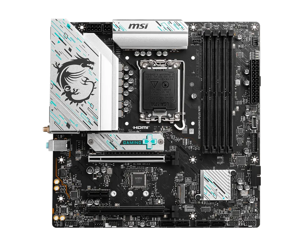 Дънна платка, MSI B760M GAMING PLUS WIFI - image 1