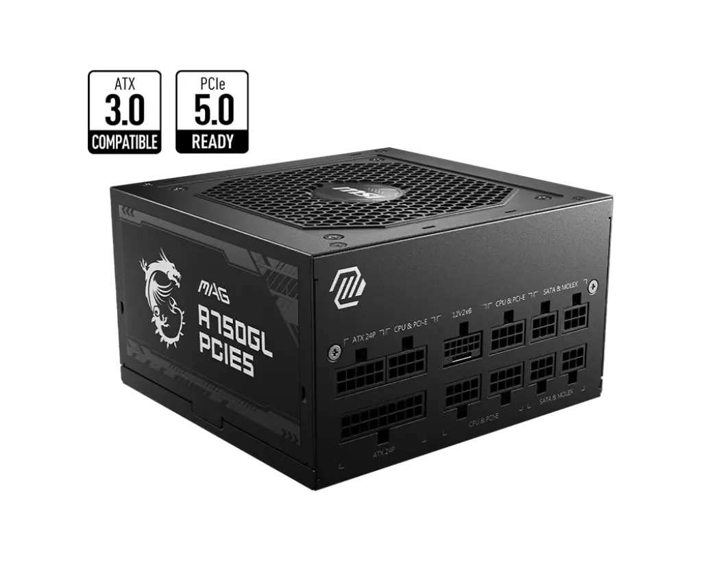 Захранване, PSU MSI MAG A750GL PCIE5