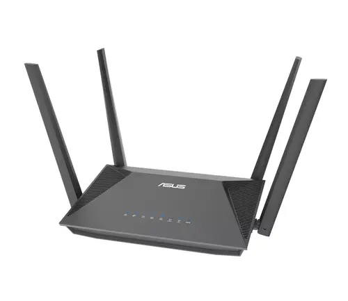 Рутер, Asus Wireless Router RT-AX52 Pro, AX3000, Dual-Band, Dual-Core 1.3GHz CPU, 128MB/256MB Flash/RAM, Gigabit, AiProtection Classic, Traditional QoS, VPN, IPTV, OFDMA, Beamforming, AiMesh - image 3
