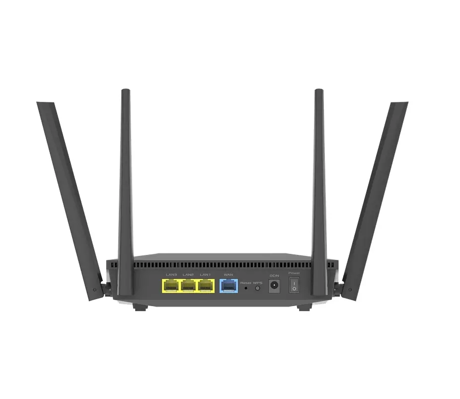 Рутер, Asus Wireless Router RT-AX52 Pro, AX3000, Dual-Band, Dual-Core 1.3GHz CPU, 128MB/256MB Flash/RAM, Gigabit, AiProtection Classic, Traditional QoS, VPN, IPTV, OFDMA, Beamforming, AiMesh - image 4