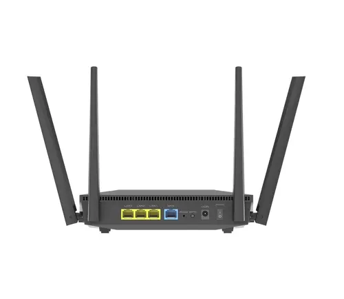 Рутер, Asus Wireless Router RT-AX52 Pro, AX3000, Dual-Band, Dual-Core 1.3GHz CPU, 128MB/256MB Flash/RAM, Gigabit, AiProtection Classic, Traditional QoS, VPN, IPTV, OFDMA, Beamforming, AiMesh - image 4