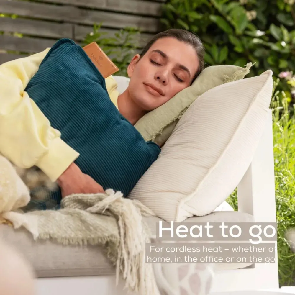 Термоподложка, Beurer HK 77 Heaty cashmere-creme; lithium-ion battery; Soft velvet cushion cover machine-washable at 30°C; 3 temperature settings; Fast heating; BSS; 45(L)x45(W) cm - image 1