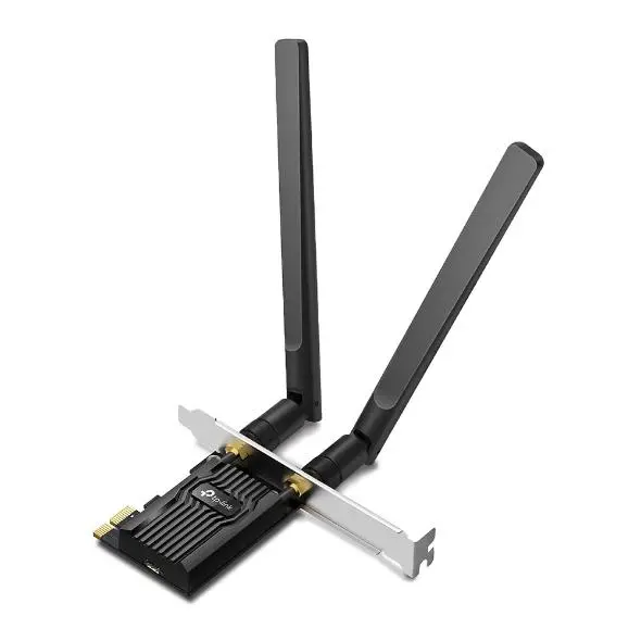 Adaptor wireless TP-LINK Archer TX20E, PCIe, 1800Mbps, Wireless AX, 2.4GHz /5GHz, BT 5.2, 2x antene externe