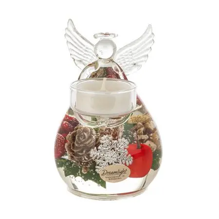 Коледен свещник - стъклен ангел - image 2