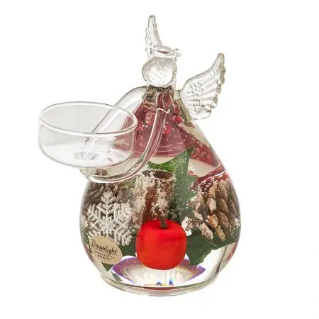 Коледен свещник - стъклен ангел - image 3